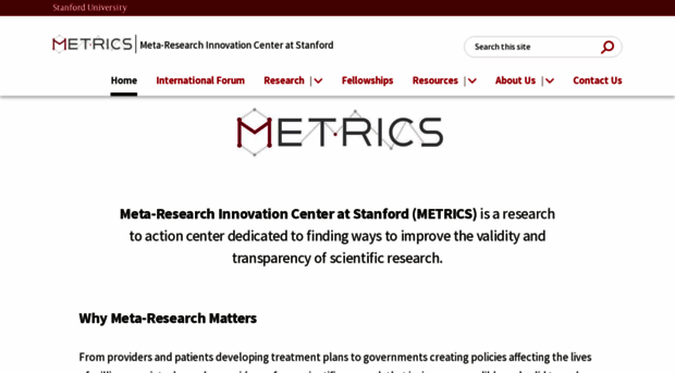 metrics.stanford.edu