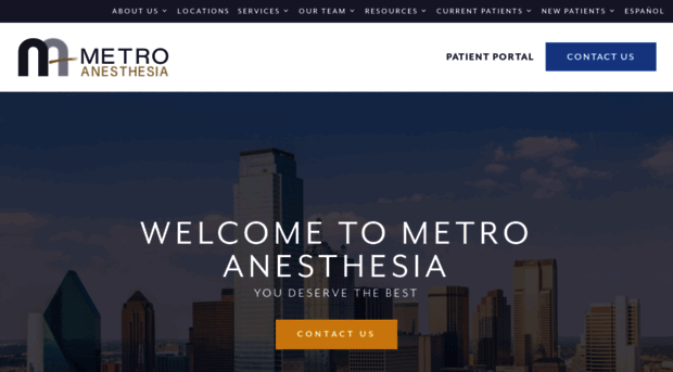 metroanesthesia.com