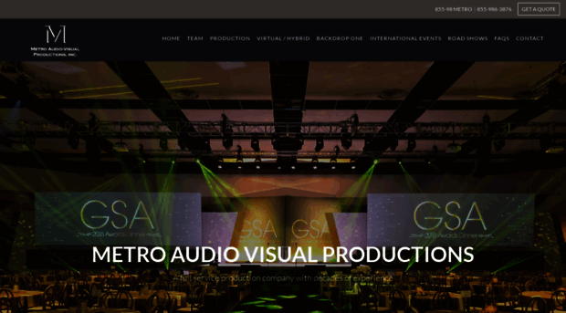 metroaudiovisual.com