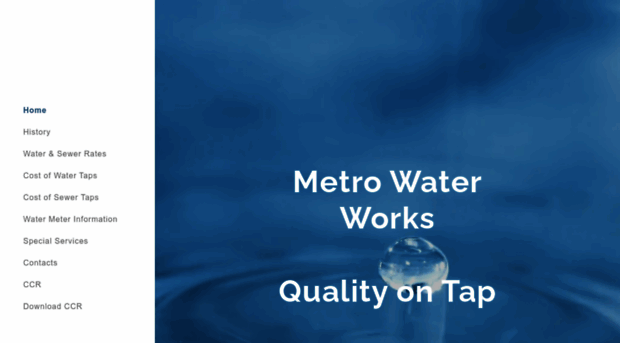 metrobwater.com