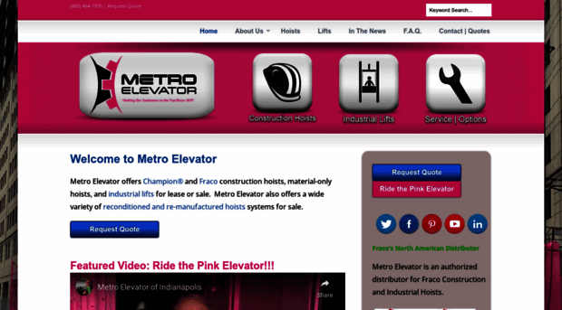 metroelevator.com