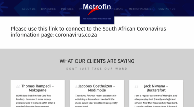 metrofin.co.za