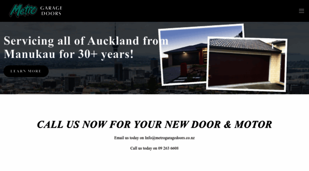 metrogaragedoors.co.nz