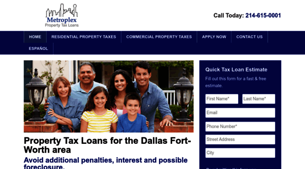 metroplexpropertytaxloans.com