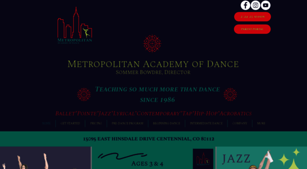 metropolitanacademyofdance.com