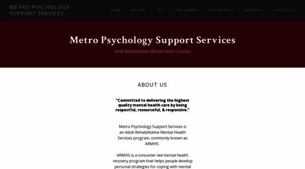 metropsychologysupport.com