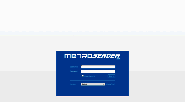 metrosender.net