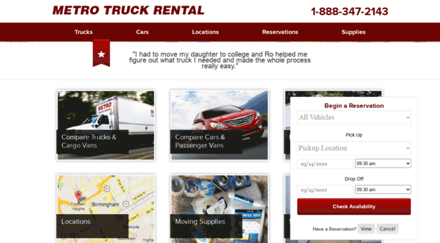 metrotruckrental.com