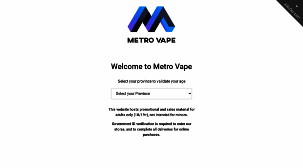 metrovapeshop.com