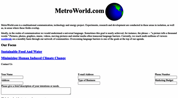 metroworld.com