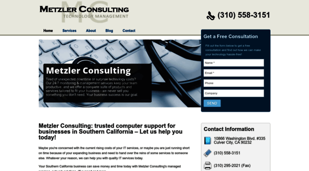 metzlerconsulting.com