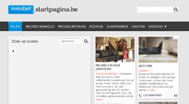 meubel.startpagina.be