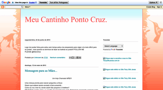 meucantinhopontocruz.blogspot.com