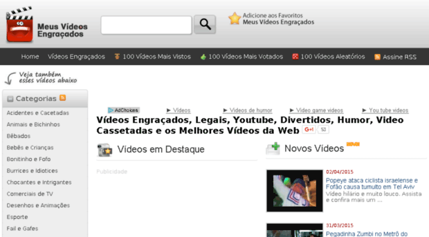 meusvideosengracados.com.br
