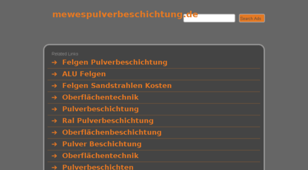 mewespulverbeschichtung.de