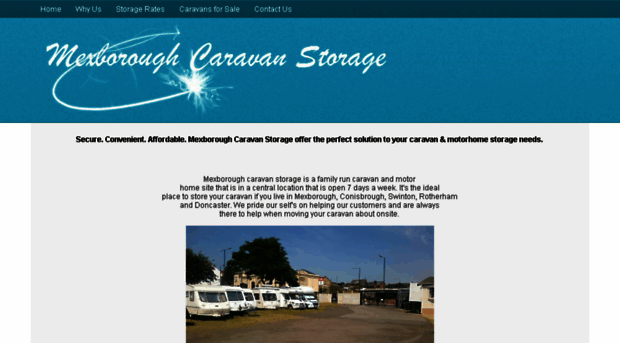 mexboroughcaravanstorage.com