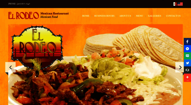 mexicanrestaurantelrodeo.com