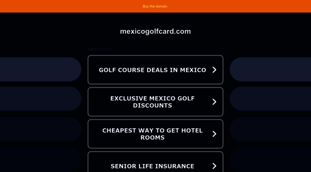 mexicogolfcard.com