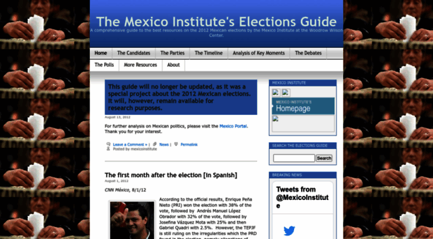 mexicoinstituteonelections.wordpress.com