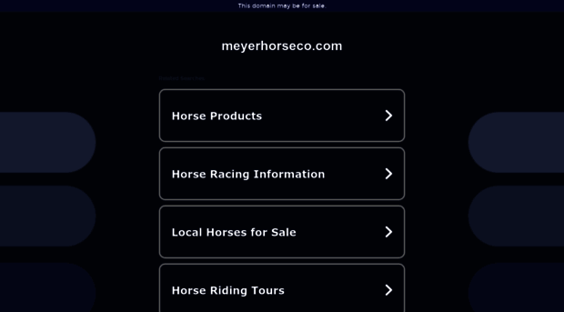 meyerhorseco.com