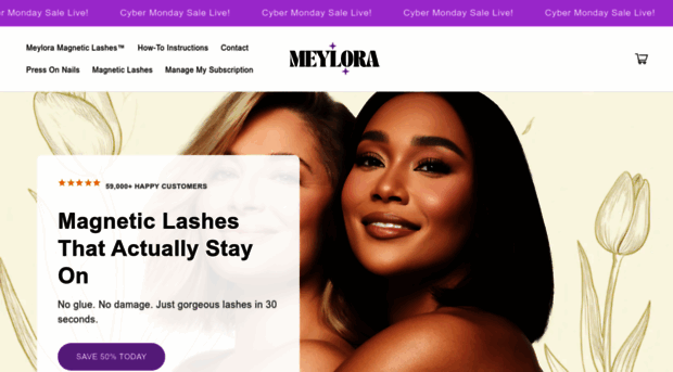 meyloralashes.com