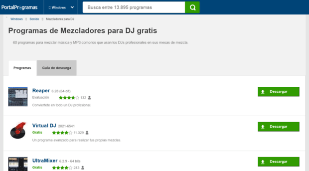 mezcladores-dj.portalprogramas.com