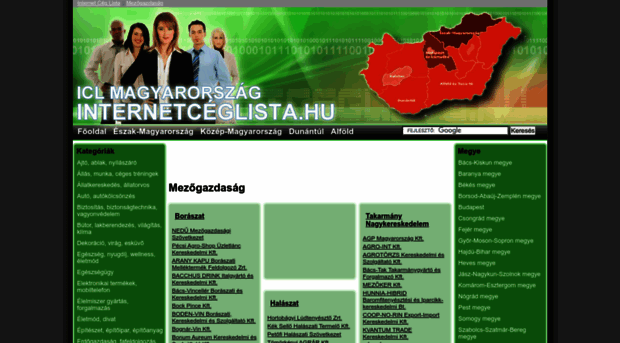 mezogazdasag.internetceglista.hu