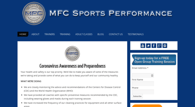 mfcsportsperformance.com