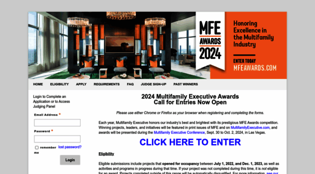 mfeawards.com