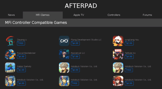 mfigamelist.afterpad.com