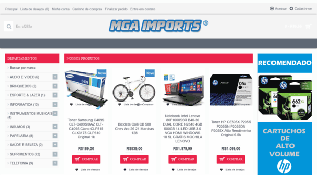 mgaimports.com.br