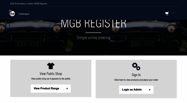 mgbreg.ace-online.co.uk