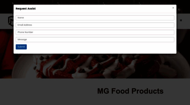 mgfoodproducts.com