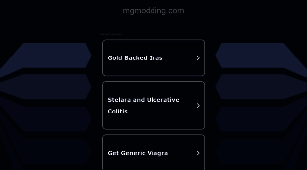mgmodding.com