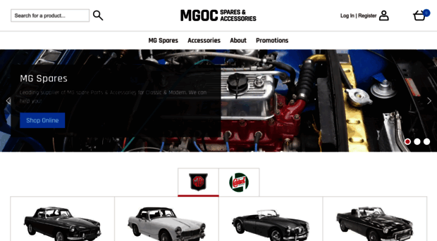 mgocspares.co.uk