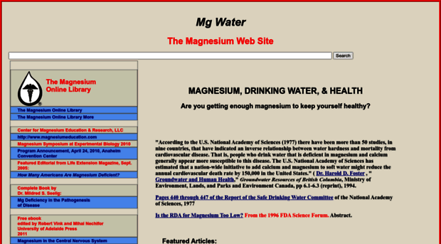 mgwater.com