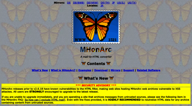 mhonarc.org