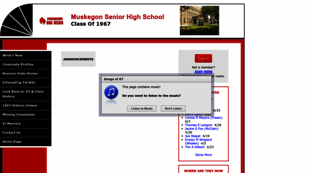 mhsclassof67.net