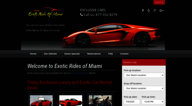 mialuxurycarrental.com