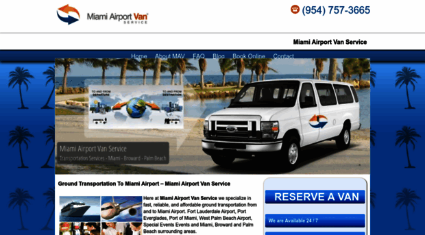 miamiairportvan.com