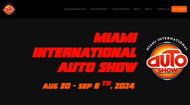 miamiautoshow.net