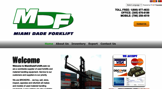 miamidadeforklift.com