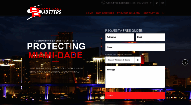 miamidadeshutters.com