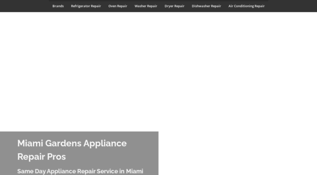 miamigardensappliancerepairpros.com