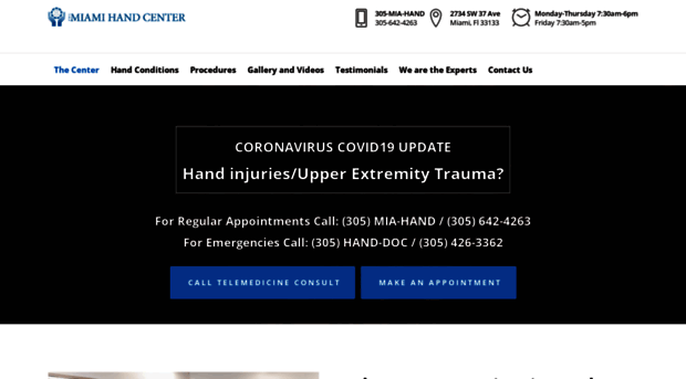 miamihandcenter.com