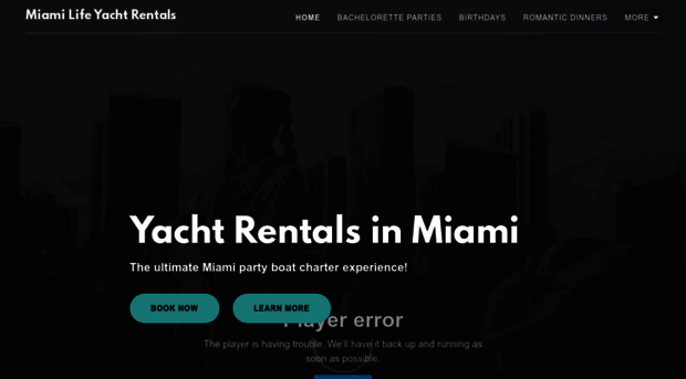 miamilifeyachtrentals.com