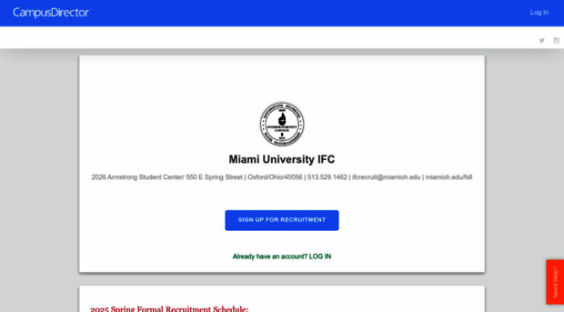 miamiohifc.mycampusdirector2.com