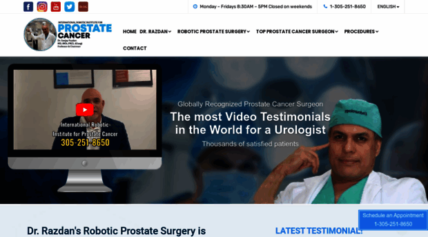 miamiroboticprostatectomy.com