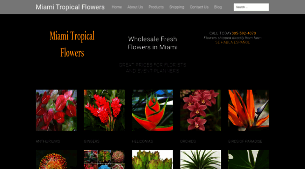 miamitropicalflowers.com