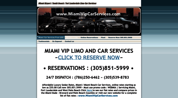 miamivipcarservice.com